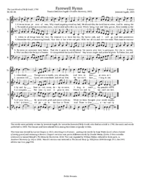 Farewell Hymn