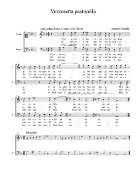 Vezzosetta pastorella