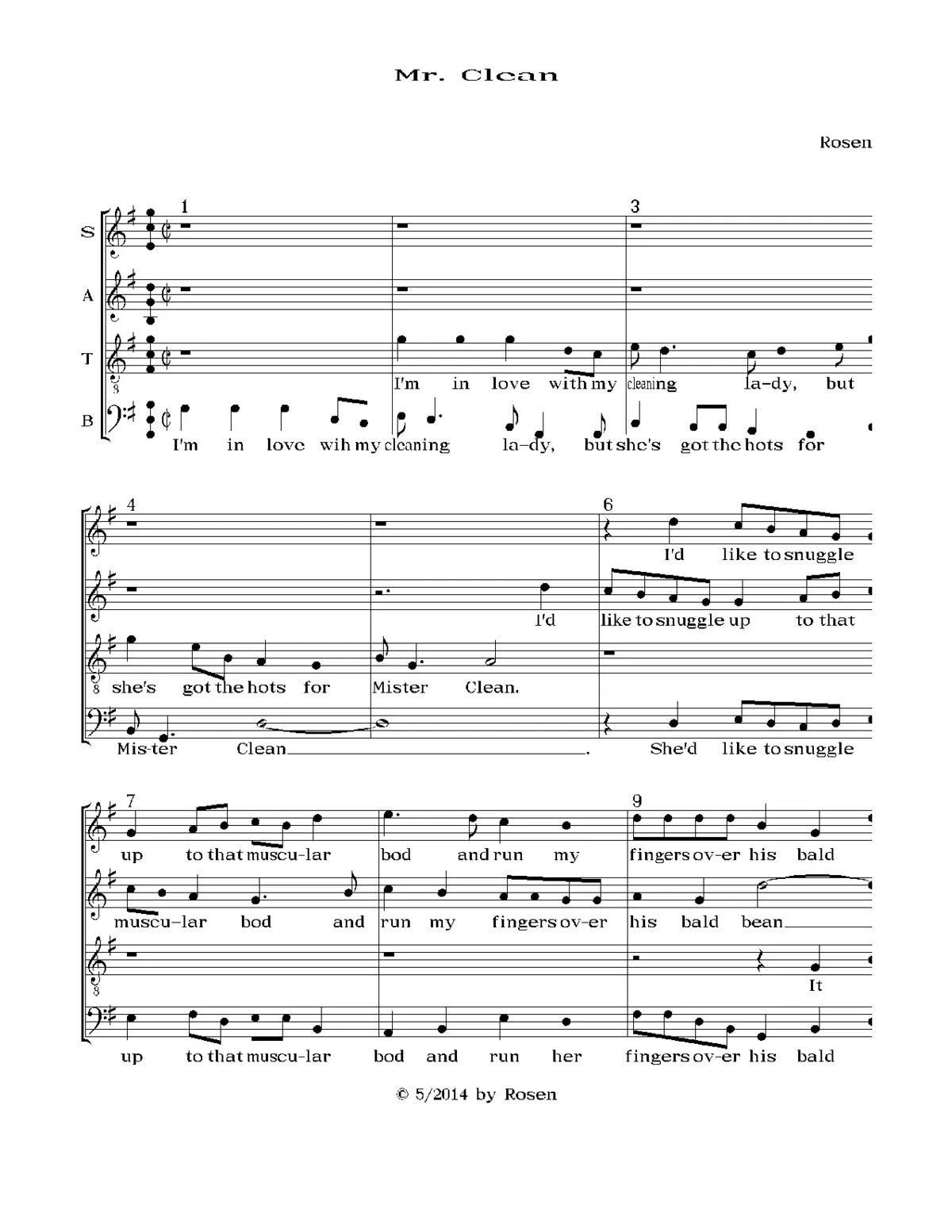 Mr. Clean - Page 1