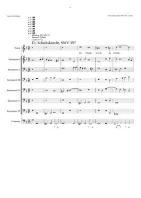 Du Schalksknecht SWV 397