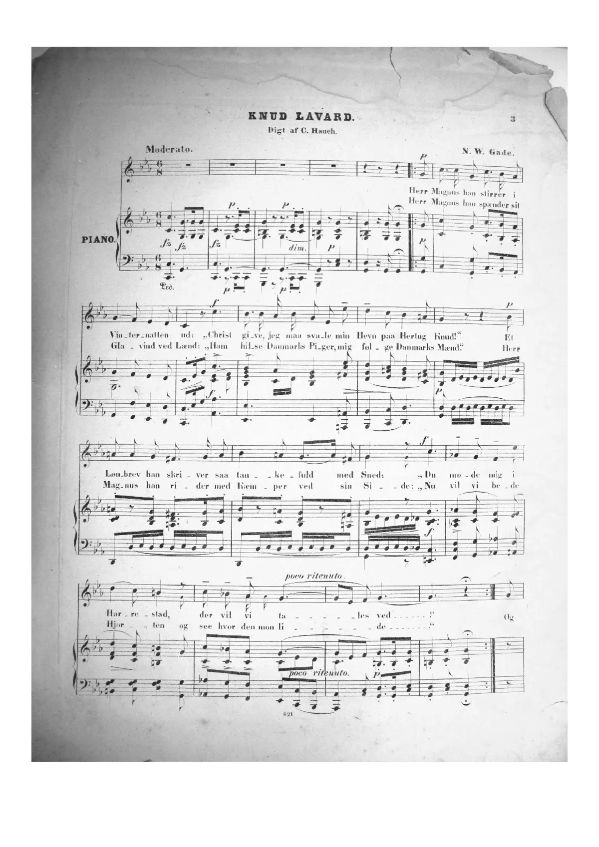 3 Digte af Carsten Hauch - Page 1