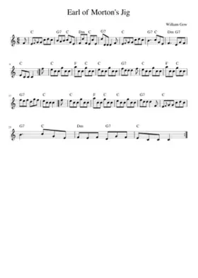 Earl of Morton's Jig