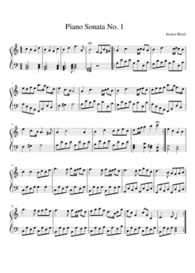 Music Theory 3 - Piano Sonata