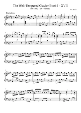 Prelude and Fugue in A-flat major BWV 862