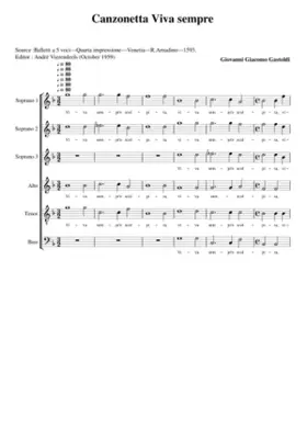 Canzonetta viva sempre