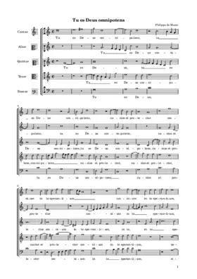 Tu es Deus omnipotens