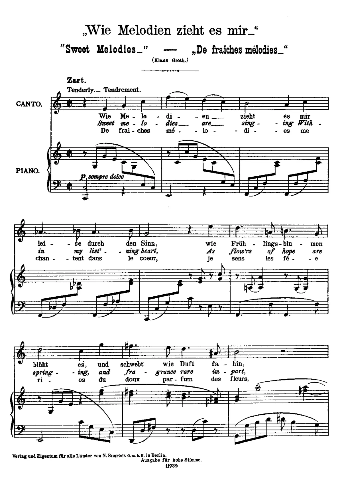 5 Lieder - Page 1