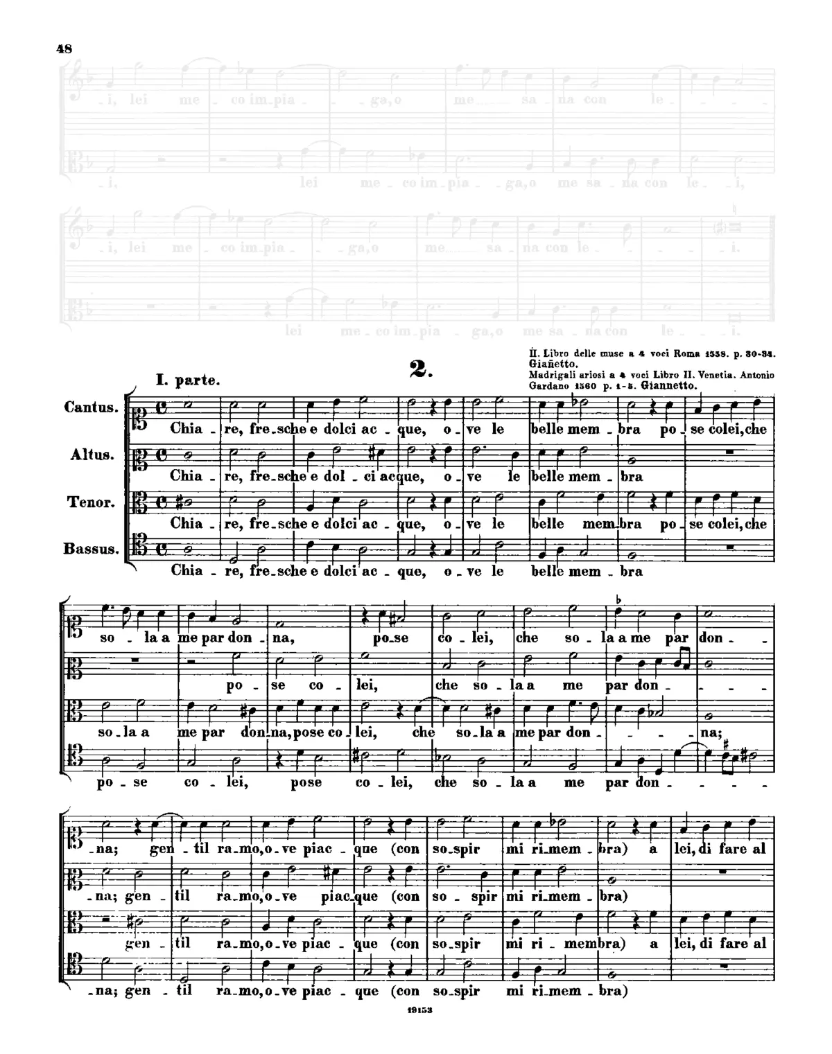 Chiare, fresche e dolci acque - Page 1