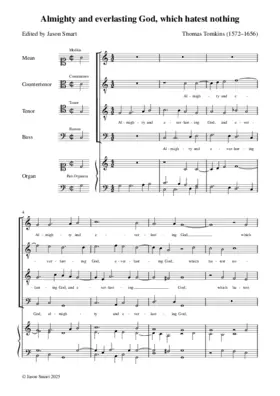 Almighty and everlasting God, who hatest nothing