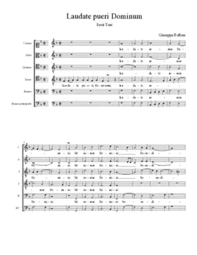 Laudate pueri Dominum