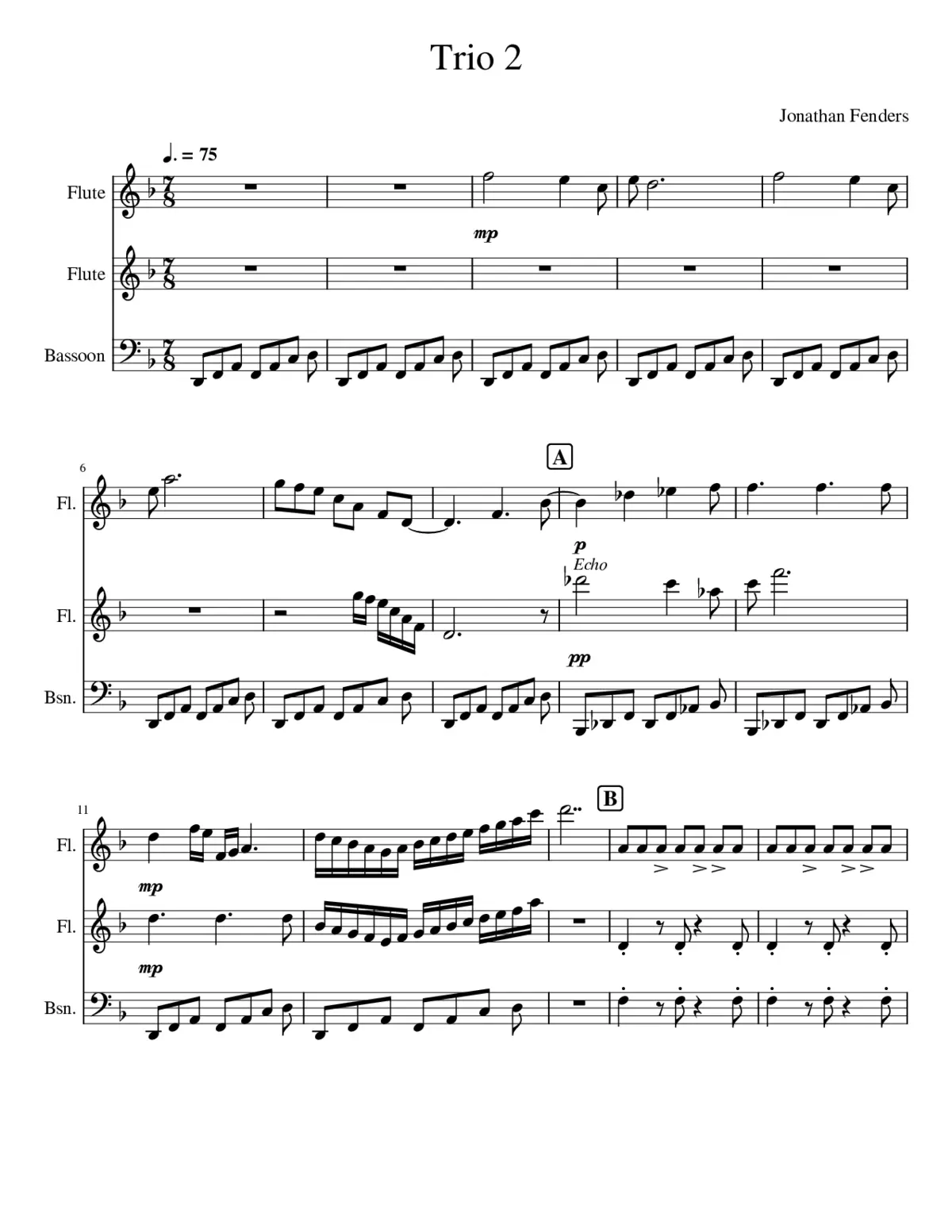 Woodwind Trio 2 - Page 1