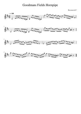 Goodmans Fields Hornpipe