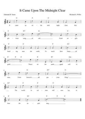 It came upon the midnight clear