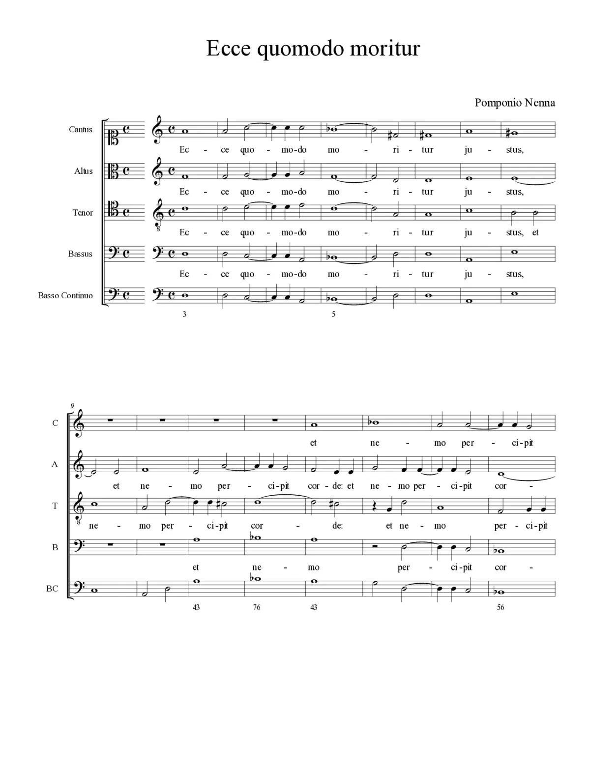 Ecce quomodo moritur - Page 1