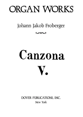 Canzona in C major