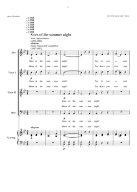 Stars of the summer night