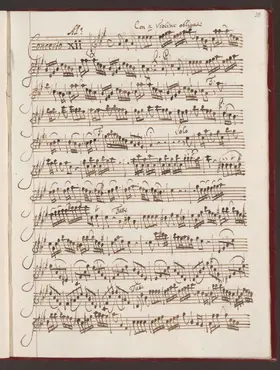 Concerto for 2 Violins in A major