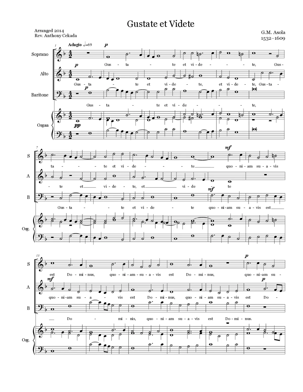 Gustate et videte - Page 1