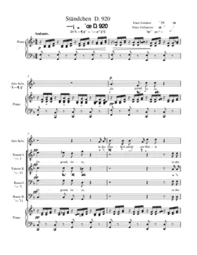 Ständchen, D 920/921