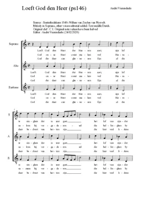 Loeft God den Heer