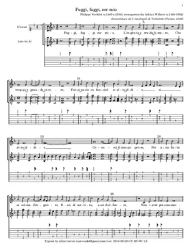 Fuggi, fuggi, cor mio