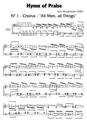 Hymn of Praise (complete)