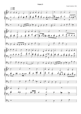 Mon Dieu me paist sous sa puissance haute