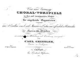 24 Choral-Vorspiele