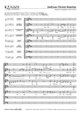 Andreas Christi famulus