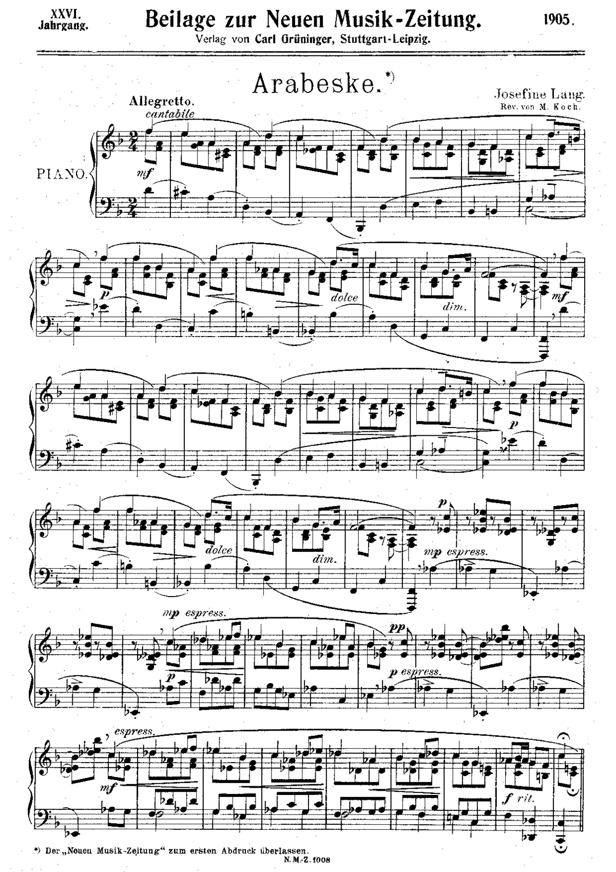 3 Klavierstücke - Page 1