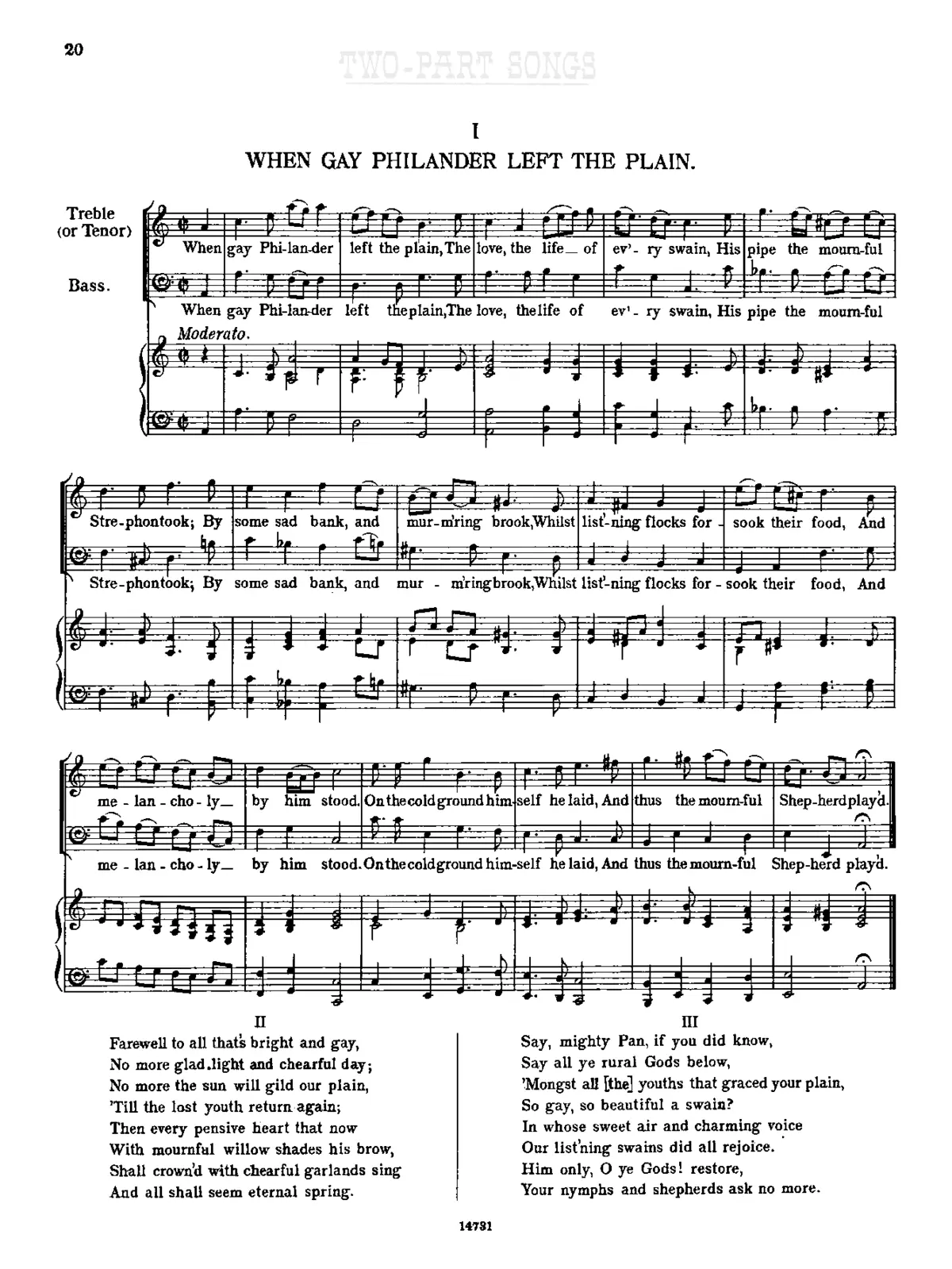 When Gay Philander Left the Plain - Page 1
