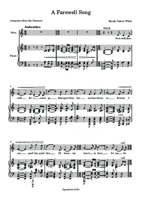 A Farewell Song