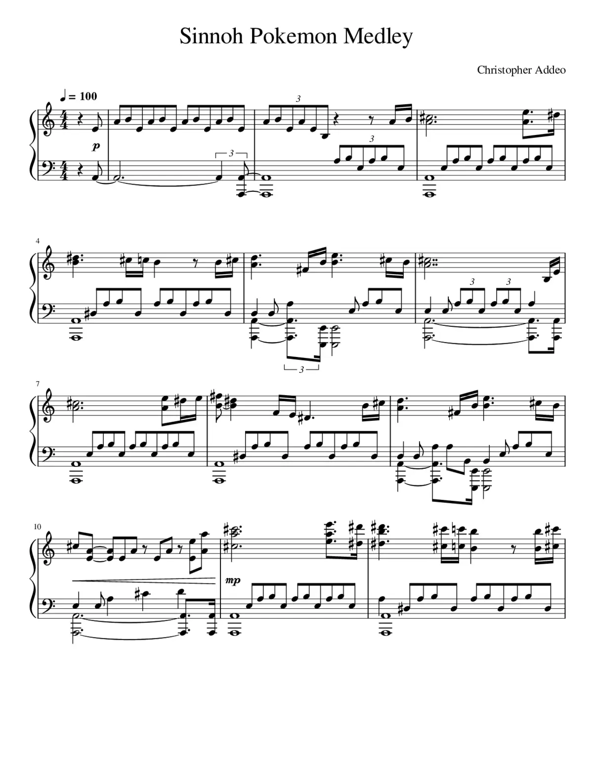 pokemon - sinnoh pokemon league - Page 1