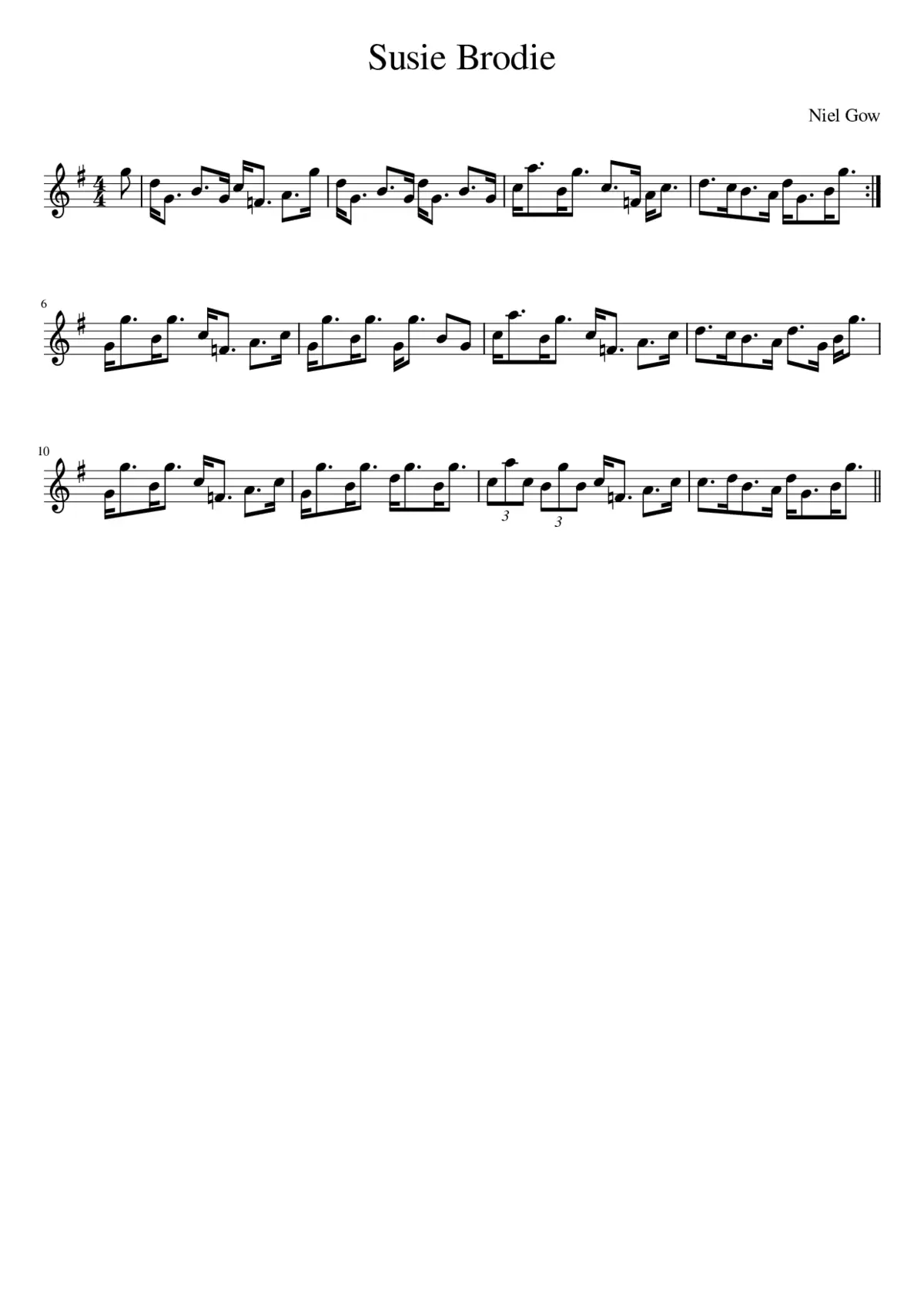 Susie Brodie - Page 1