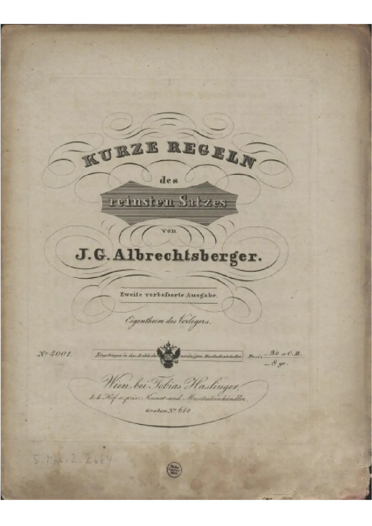 Kurze Regeln des reinsten Satzes - Page 1