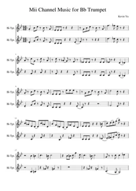 nintendo wii - mii channel theme