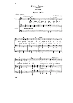 Chant d'amour