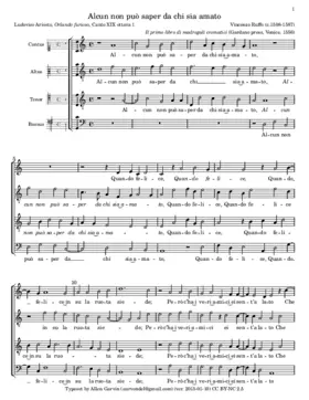 Alcun non può saper da chi sia amato