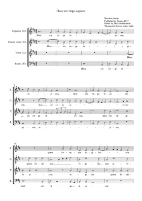 Haec est virgo sapiens