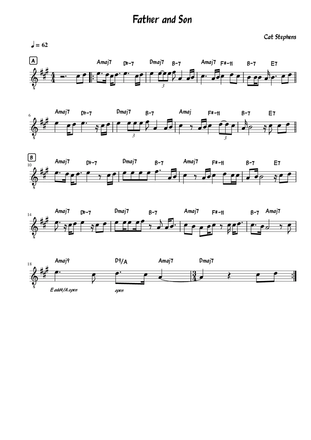 Father and Son - Page 1