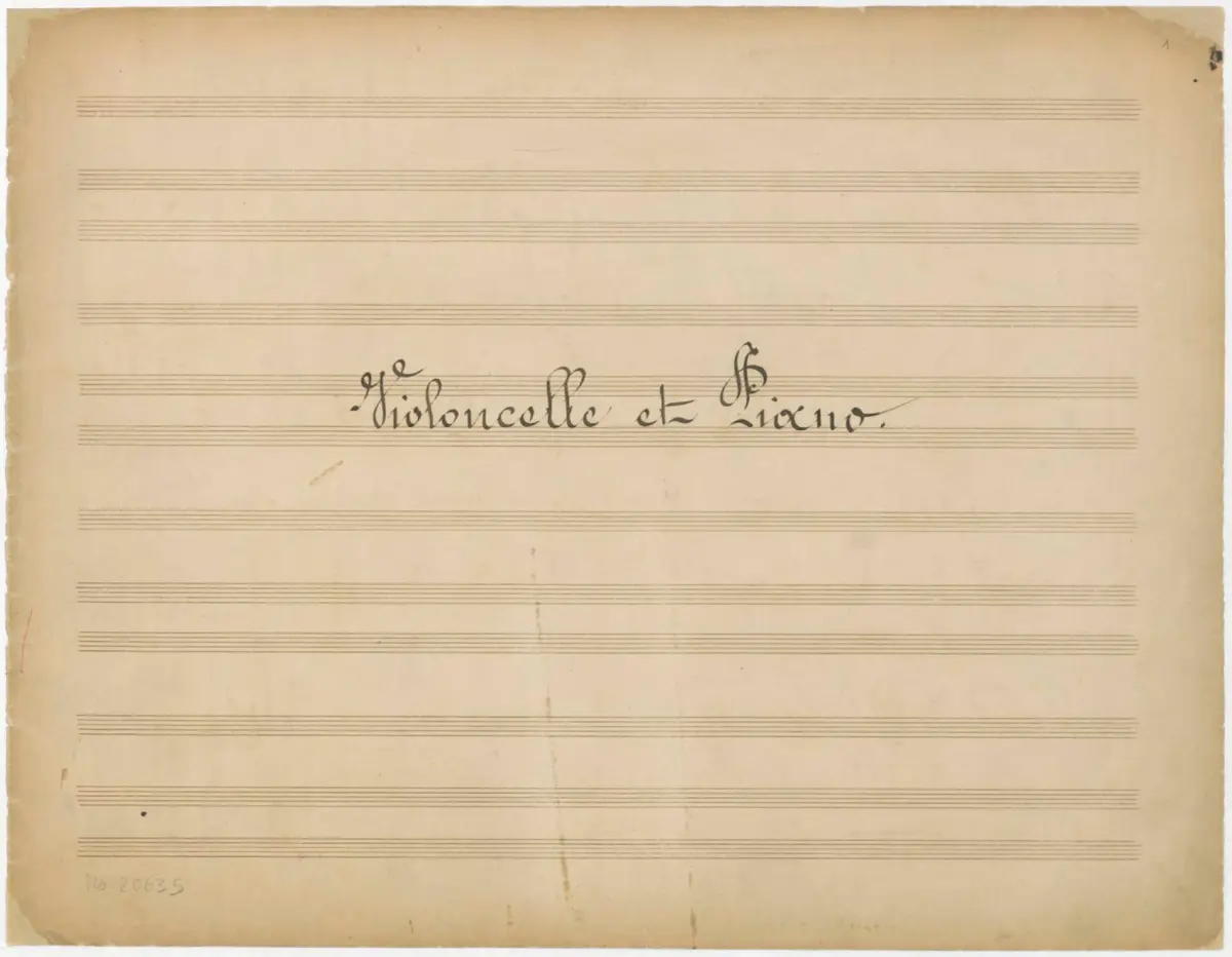 Nocturne et Scherzo - Page 1