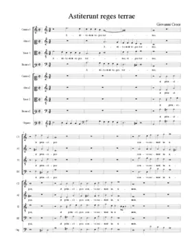 Astiterunt reges terrae