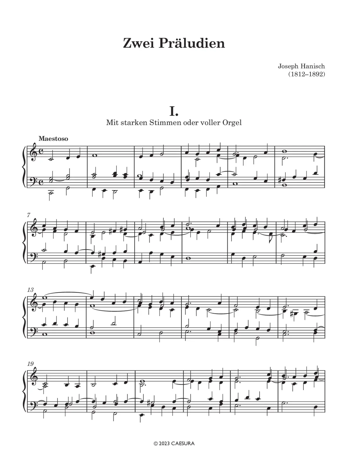 2 Präludien - Page 1