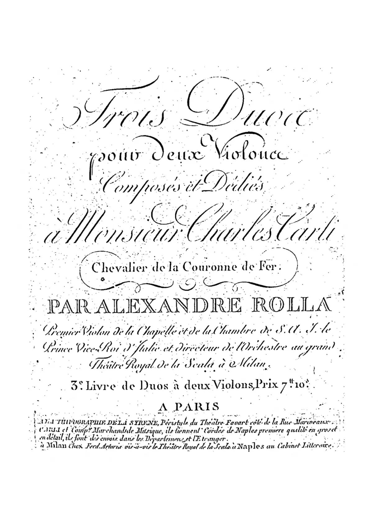 3 Duos for 2 Violins - Page 1
