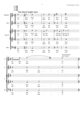 You bright black stars