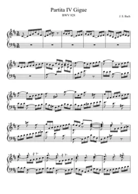 Partita in D major BWV 828