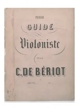 Premier guide du violoniste