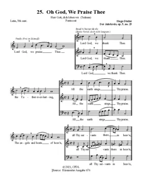 Herr Gott, dich loben wir (Te Deum)