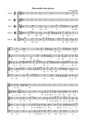 Descendit sicut pluvia