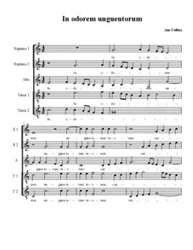 In odorem unguentorum